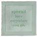 East Urban Home Spread Love Quote Single Reversible Comforter Polyester/Polyfill/Microfiber in Green | King Comforter | Wayfair