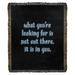 East Urban Home Self Confidence Inspirational Quote Cotton Throw Cotton in Black | 60 W in | Wayfair 8529DDCEC5CC4717BD57F9D878380856