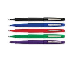 Paper Mate Point Guard Flair Pen - Red Ink