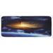 Blue 0.1" x 47" L X 19" W Kitchen Mat - East Urban Home Galaxy Kitchen Mat 0.1 x 19.0 x 47.0 D, Polyester | 0.1" H X 47" L X 19" W | Wayfair