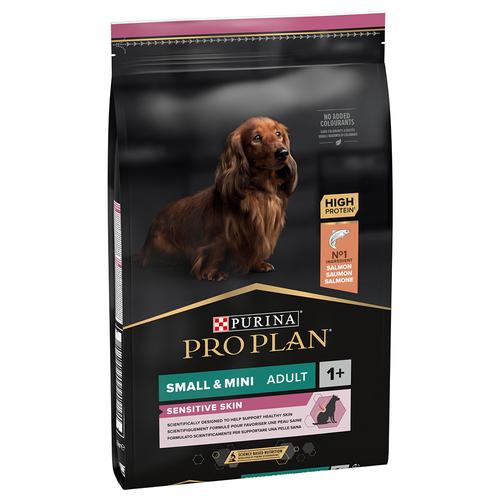 Sparpaket: 2x7kg PURINA PRO PLAN Small & Mini Adult Sensitive Skin Hundefutter trocken