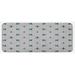 Light Gray;light Gray 0.1" x 47" L X 19" W Kitchen Mat - East Urban Home Airplane Kitchen Mat 0.1 x 19.0 W in blue/browns | Wayfair