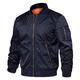 TACVASEN Skiing Jacket for Men Casual Cargo Jacket Winter Lined Jacket Outdoor Mountain Climbing Jacket Mens Field Coat Thicken Warm Windbreaker Jacket , Navy Blue, XXL