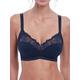 Fantasie Memoir Bras Soft Cup Side Support Full Cup Bras Womens Navy 32FF