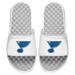 Men's ISlide White St. Louis Blues Primary Logo Slide Sandals