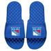 Men's ISlide Royal New York Rangers Primary Logo Slide Sandals