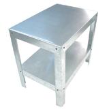 Poly-Tex Heavy Duty 2 Shelf Multi-Use 36"W Steel Workbench Steel in Gray | 34 H x 36 W x 24 D in | Wayfair PTX8001