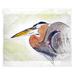 Highland Dunes Polyester Heron Portrait Wall Hanging Polyester in White | 30 H x 24 W in | Wayfair F52F62A339F8472B8A73C69F8B742CF0