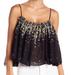 Free People Tops | Free People Instant Crush Camisole Top Size Large | Color: Black | Size: L