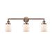 Innovations Lighting Bruno Marashlian Small Bell 30 Inch 3 Light Bath Vanity Light - 205-AC-G51