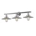 Innovations Lighting Bruno Marashlian Halophane 32 Inch 3 Light LED Bath Vanity Light - 205-PC-G2-LED