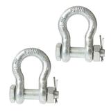 Anchor Shackle - Bolt Type - 1 Steel - 8.50 Ton â€“ 2 Pack