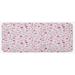 Pink 0.1 x 19 W in Kitchen Mat - East Urban Home Loveable Bunnies Numerous Facial Expressions Smiling Winking Sleeping Determined Baby Kitchen Mat Synthetics | Wayfair