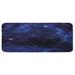 Navy 0.1 x 19 W in Kitchen Mat - East Urban Home Abstract Astronomy Themed Nebula Illustration w/ Stars Science Inspired Universe Pink Blue Black Kitchen Mat Synthetics | Wayfair