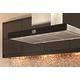 Airforce F121 Slim 90cm Island Cooker Hood - Stainless Steel & Black