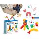 Stick-O magnetische Bausteine für Kinder ab 1 Jahre, kreatives Konstruktionsspielzeug, Lernspielzeug mit Magnet, Angel Set für Mädchen und Jungen, Montessori Spielzeug, 26 Teile Set,