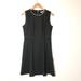 Michael Kors Dresses | Michael Kors Gray Studded Neckline Dress | Color: Black/Gray | Size: 6