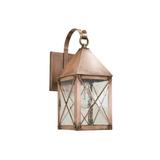 Brass Traditions Outdoor Wall Lantern Metal in Brown | 12.75 H x 5 W x 7.75 D in | Wayfair 531-P CXAC