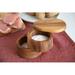 Ironwood Gourmet Gourmet Salt Cellar Wood in Brown | 4 H x 6 W in | Wayfair 28577