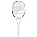 Babolat Pure Strike 18/20 Tennis Racquet Racquet - Strung with 16g White Babolat Syn Gut at Mid-Range Tension (4 3/8" Grip)