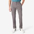 Dickies Men's Skinny Fit Double Knee Work Pants - Silver Size 33 30 (WP811)