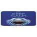 Blue 0.1" x 47" L X 19" W Kitchen Mat - East Urban Home Sea Animals Kitchen Mat 0.1 x 19.0 x 47.0 D, Polyester | 0.1" H X 47" L X 19" W | Wayfair