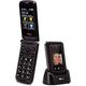 TTfone Titan TT950 Whatsapp 3G Touchscreen Senior Big Button Flip Mobile Phone - Easy and Simple to Use, Black 8GB Unlocked
