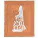 East Urban Home Hampshire Home Sweet Single Reversible Comforter Polyester/Polyfill/Microfiber in Orange | Twin | Wayfair