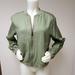 Jessica Simpson Jackets & Coats | Embroider Baseball Jacket Pistachio Green Pockets | Color: Green | Size: L