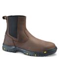 Caterpillar Wheelbase Steel Toe - Mens 9 Brown Slip On Medium