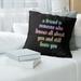East Urban Home Stay Hungry Quote Linen Pillow Cover Linen | 26 H x 26 W x 0.5 D in | Wayfair F2AAC048D26543FA91F76087D5B16BD3
