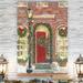 The Holiday Aisle® Christmas Shoppe by Parvez Taj - Wrapped Canvas Painting Print Canvas, Solid Wood in White | 48 H x 36 W x 1 D in | Wayfair