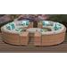 Laguna 11 Piece Outdoor Wicker Patio Furniture Set 11b in Beige - TK Classics Laguna-11B-Beige