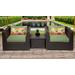 Barbados 3 Piece Outdoor Wicker Patio Furniture Set 03a in Cilantro - TK Classics Barbados-03A-Cilantro