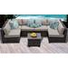 Venice 7 Piece Outdoor Wicker Patio Furniture Set 07d in Beige - TK Classics Venice-07D-Beige