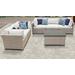 Monterey 6 Piece Outdoor Wicker Patio Furniture Set 06c in Sail White - TK Classics Monterey-06C-White