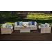 Monterey 6 Piece Outdoor Wicker Patio Furniture Set 06b in Beige - TK Classics Monterey-06B