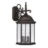 Capital Lighting Fixture Company Main Street 19 Inch Tall 3 Light Outdoor Wall Light - 9834OB