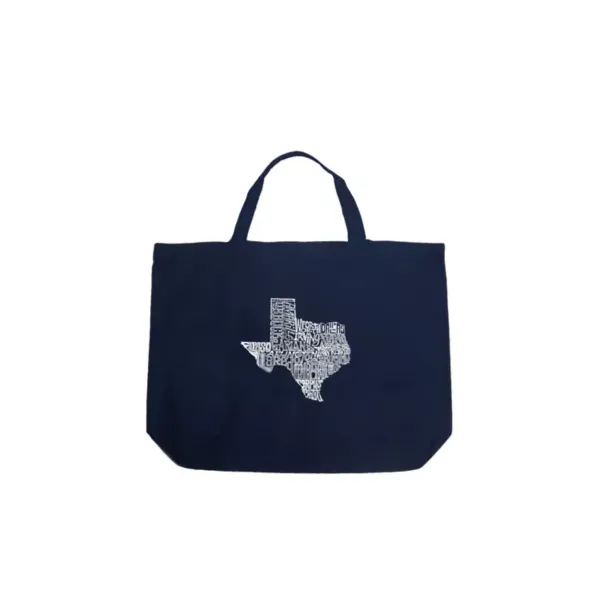 la-pop-art-large-word-art-tote-bag---the-great-state-of-texas,-navy/