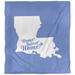 East Urban Home Baton Rouge Home Sweet Single Duvet Cover Microfiber in Blue | Wayfair 973B551CF4154782B818F81DF50C4FF1