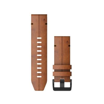 Garmin Quick Fit 26 Watch Band Chestnut Leather 26 mm 010-12864-05