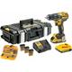 Dewalt - Coffret Perceuse 18V. 2Ah + Accessoires - DCK791D2KX-QW