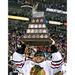 Patrick Kane Chicago Blackhawks Unsigned 2013 Stanley Cup Champions Raising Conn Smythe Photograph