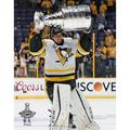 Marc-Andre Fleury Pittsburgh Penguins Unsigned 2017 Stanley Cup Champions Raising Photograph