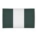 White 36 x 0.4 in Area Rug - East Urban Home Green Bay Football Stripes Poly Green Area Rug Chenille | 36 W x 0.4 D in | Wayfair