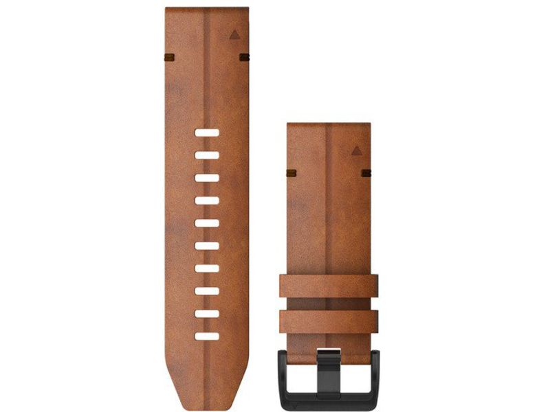 Garmin Quick Fit 26 Watch Band Chestnut Leather 26 mm 010-12864-05