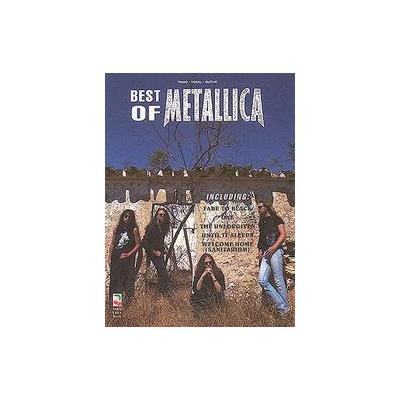 Best of Metallica - Piano, Vocal (Paperback - Cherry Lane Music)
