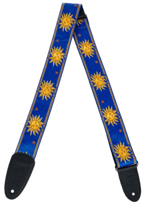 Levys Woven Jacquard Strap 2" BLU