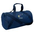 Youth Navy Utah Jazz Personalized Duffle Bag