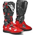 Sidi Crossfire 3 Bottes de motocross, noir-rouge, taille 44